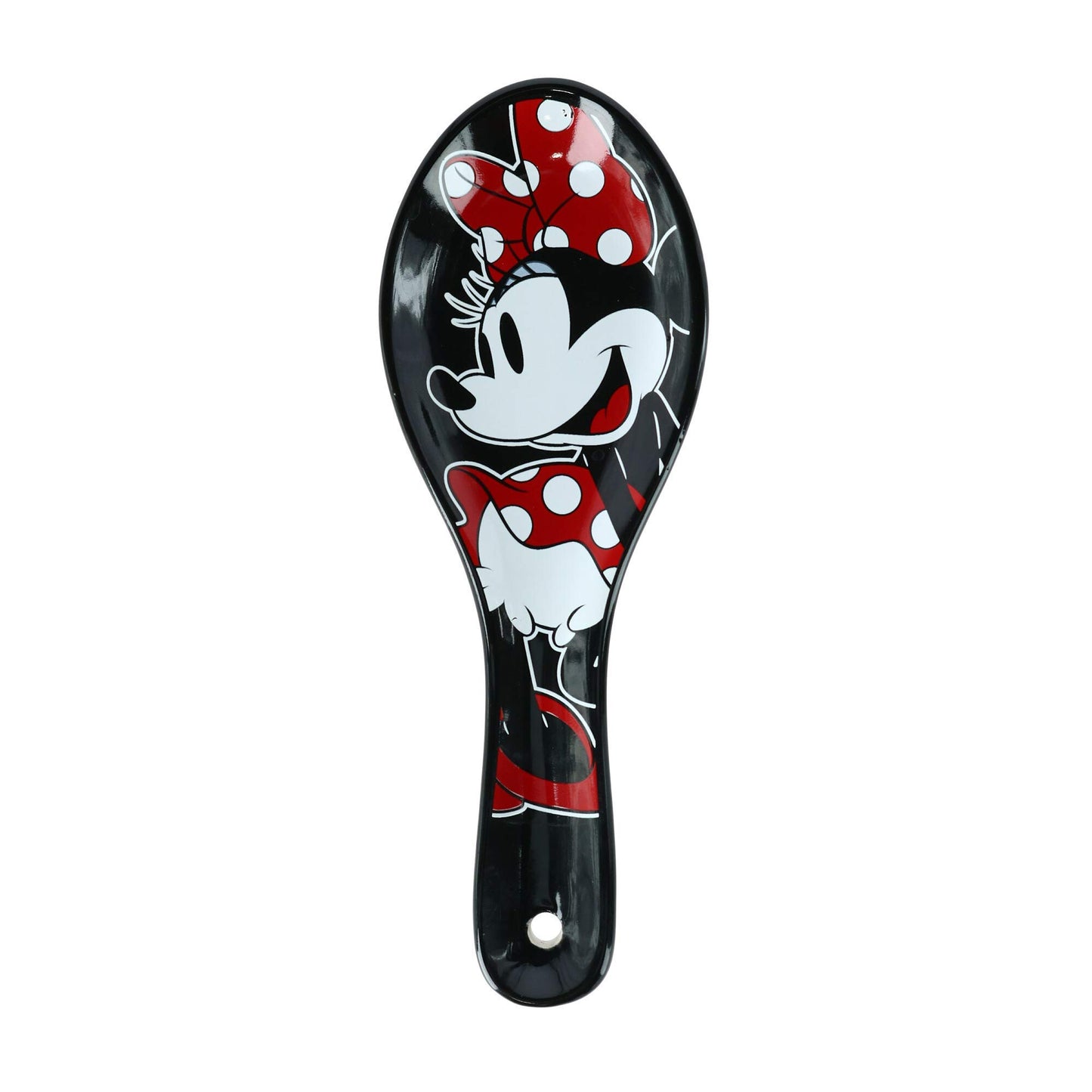 Jerry Leigh Disney Minnie Mouse Spoon Rest, Black Red