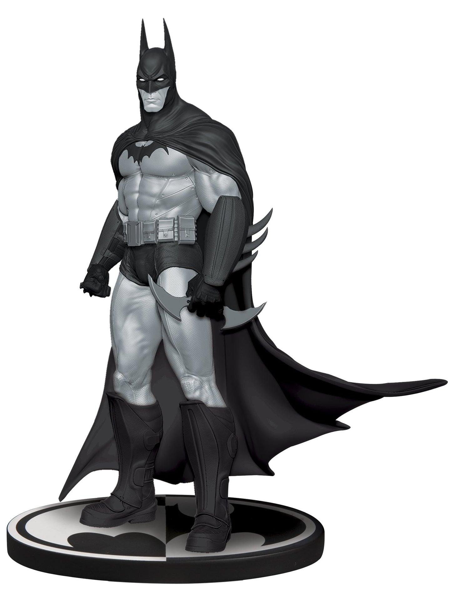 DC Direct Batman Black and White Statue: Batman Arkham Asylum