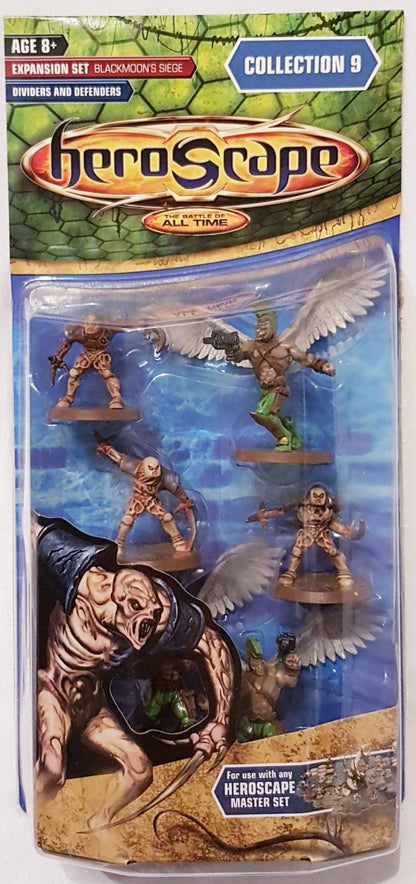 Hasbro Heroscape Expansion IX Blackmoon's Seige Dividers and Defenders