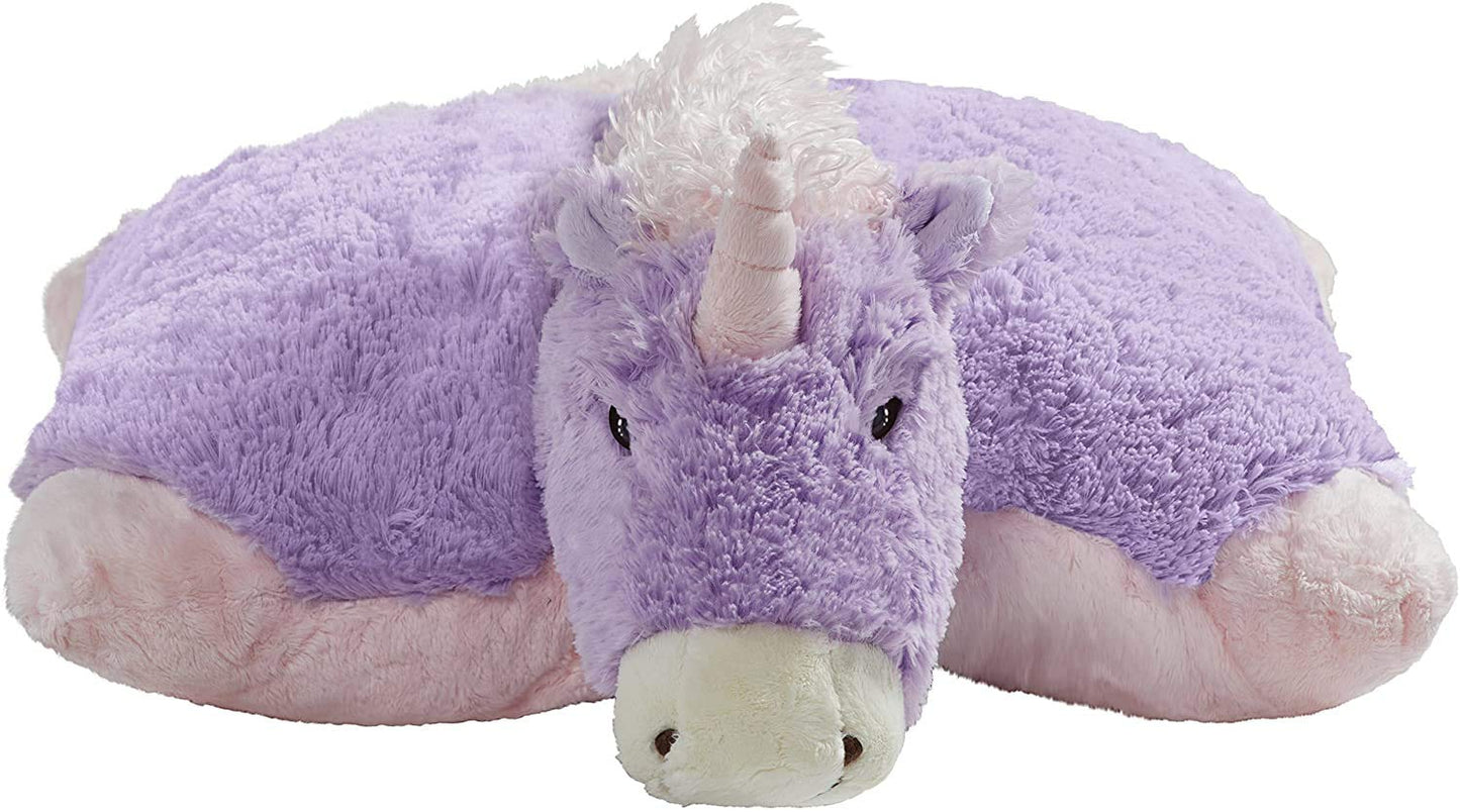 Pillow Pets Originals Magical Unicorn, 18" Stuffed Animal Plush Toy