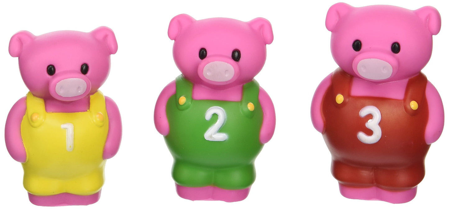 Melissa & Doug Deluxe Three Little Pigs Play Set Soft Baby Toy