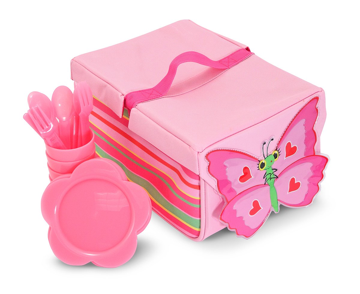 Melissa & Doug Sunny Patch Bella Butterfly Picnic Set