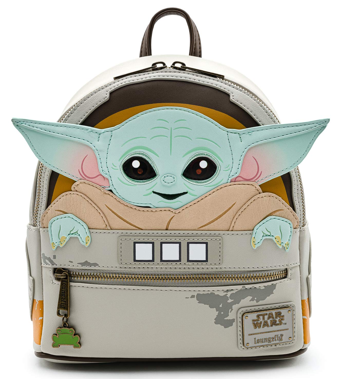 Loungefly Star Wars Baby Yoda The Mandalorian Womens Double Strap Shoulder Bag Purse