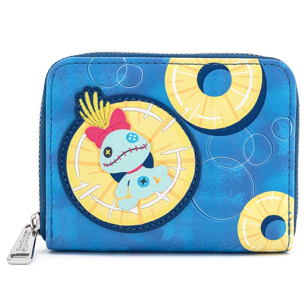 Loungefly x Disney Lilo and Stitch Pineapple Floaty Scrump Wallet