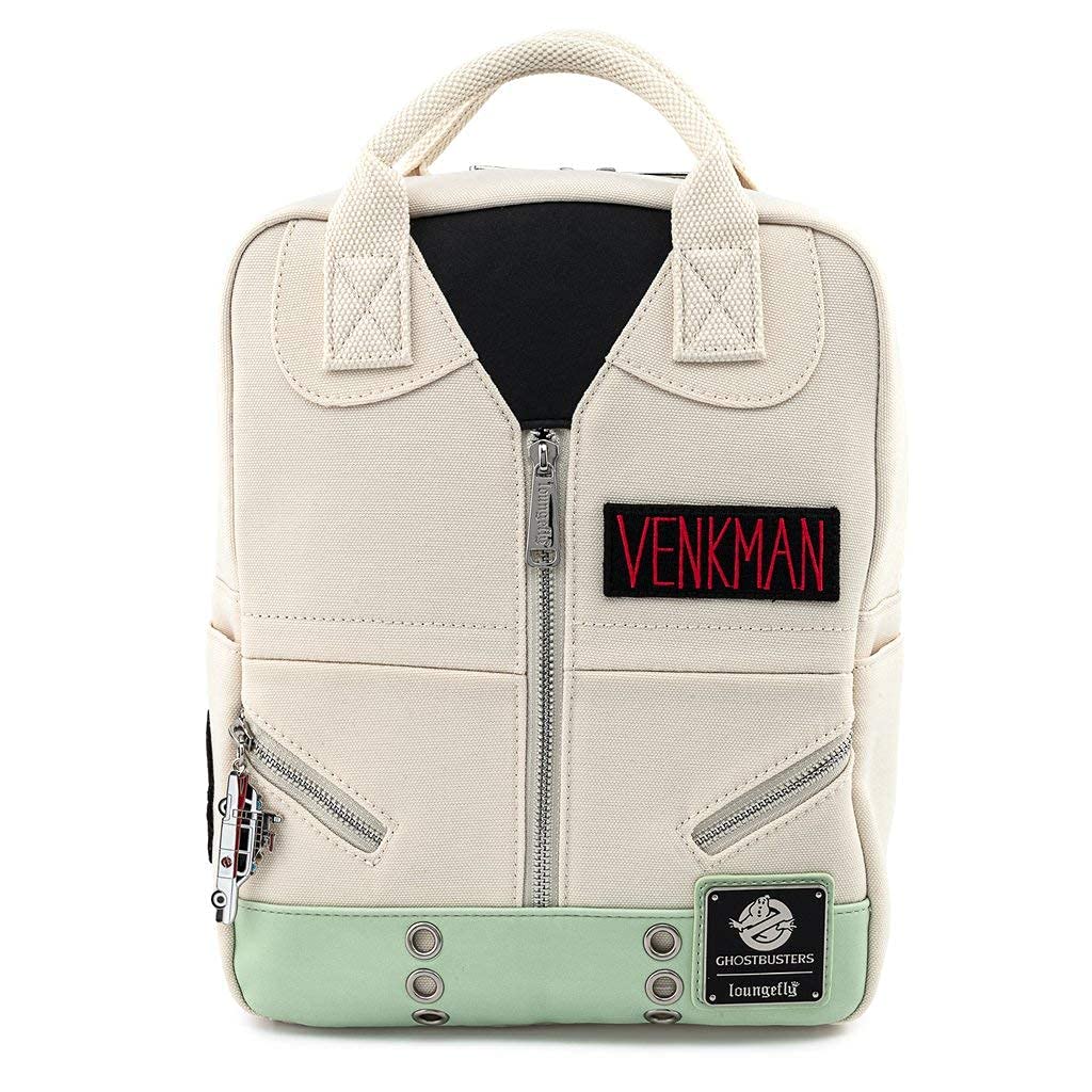 Loungefly Ghostbusters Cosplay Square Canvas Backpack