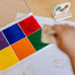 Melissa & Doug Rainbow Stamp Pad - 6 Washable Inks - Stamp Pads For Rubber Stamps, Arts And Crafts Supplies For Kids Ages 4+
