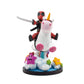 Quantum Mechanix Deadpool x Unicorn Q-Fig Max Elite Diorama
