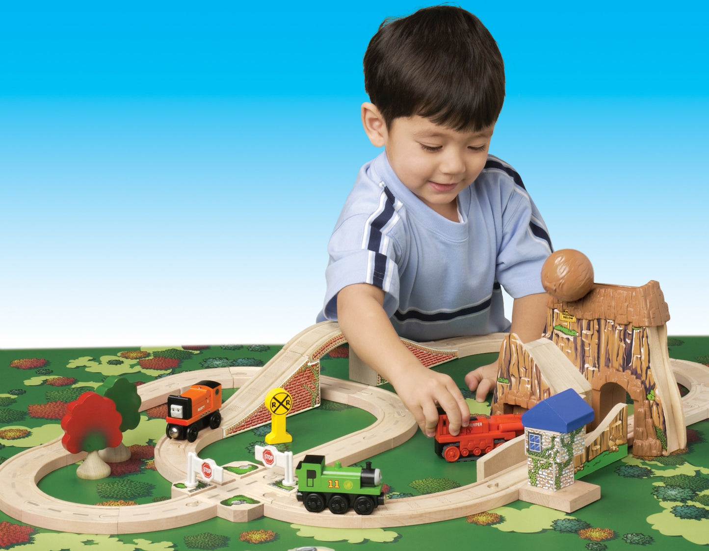 Learning Curve Thomas and Friends Wooden Railway - Boulder Mountain Set