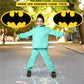 DC Comics Batman Boys Bat Signal Lighted Athletic Sneaker (Toddler/Little Kid)