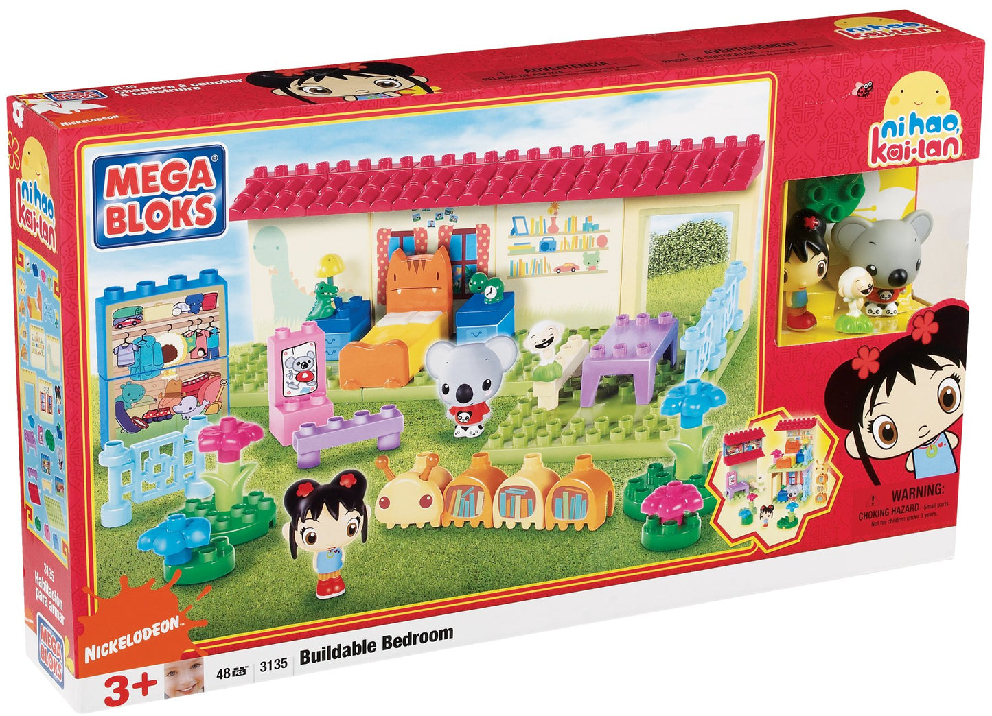 Mega Bloks Ni Hao Kai-Lan's Buildable Bedroom