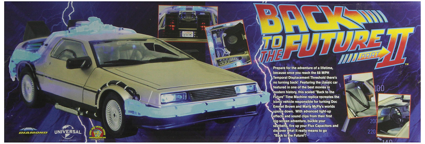 Diamond Select Back To The Future Vehicle Delorean Mark I Car [Random Packaging]