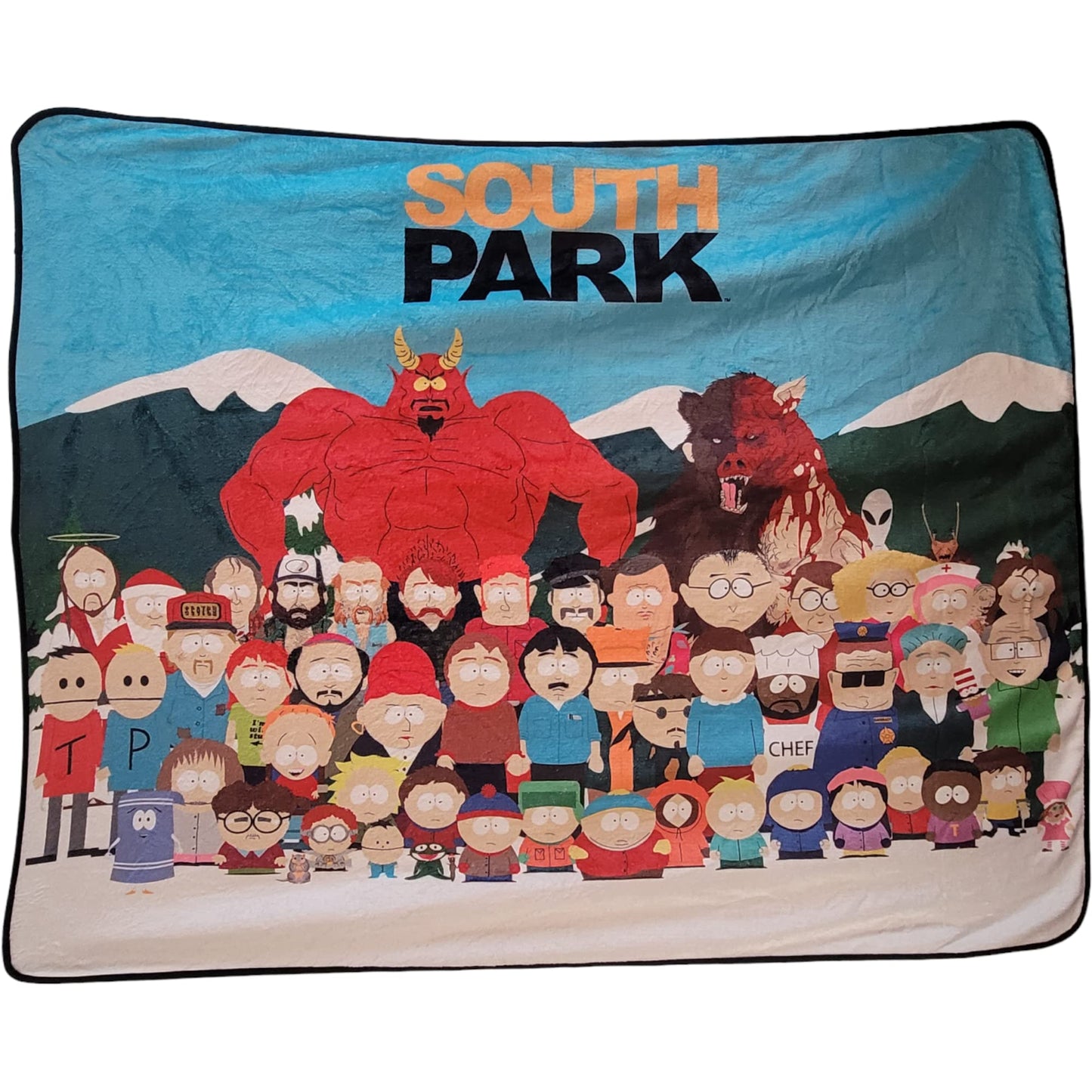 Bazillion Dreams South Park Characters Fleece Fleece Softest Comfy Throw Blanket for Adults & Kids | Measures 60 x 50 Inches