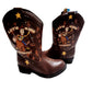 Disney Toy Story Boy's Woody Lighted Cowboy Boot (Toddler/Little Kid), Brown