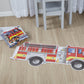 Melissa & Doug Fire Truck Jumbo Jigsaw Floor Puzzle (24 pcs, 4 feet long)