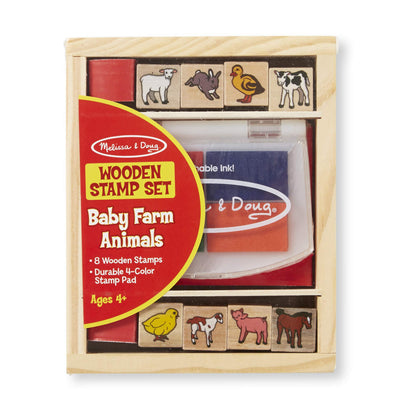 Melissa & Doug Baby Farm Animals Stamp Set