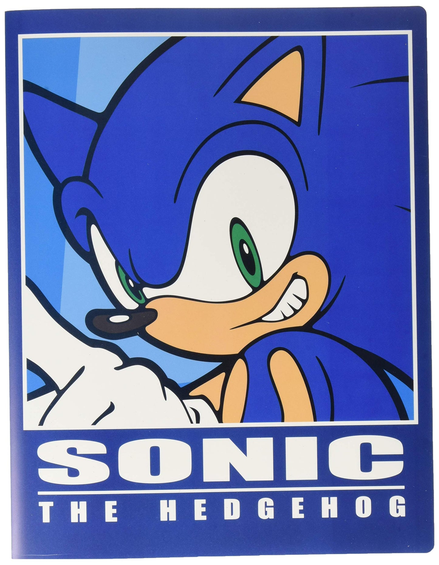 Sonic The Hedgehog Pocket File Folder Goodies