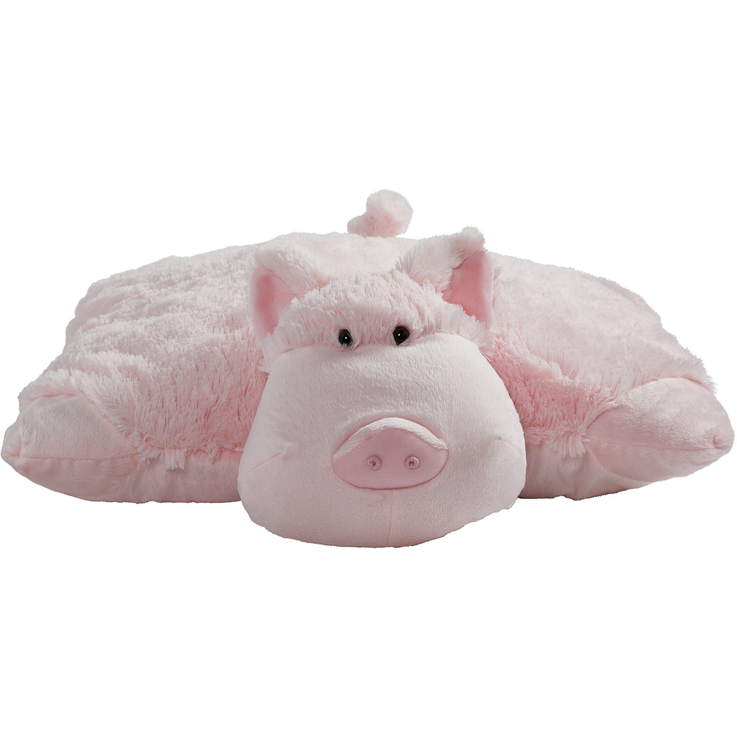 Pillow Pets Originals, Wiggly Pig, 18" Stuffed Animal Plush Toy , White
