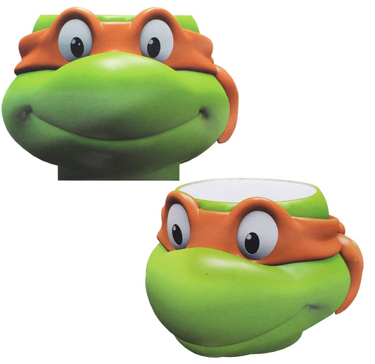 Surreal Entertainment Teenage Mutant Ninja Turtle Michelangelo Molded Ceramic Bowl