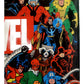 Marvel Universe Characters Legends Fleece Softest Comfy Throw Blanket for Adults & Kids | Measures 60 x 50 Inches