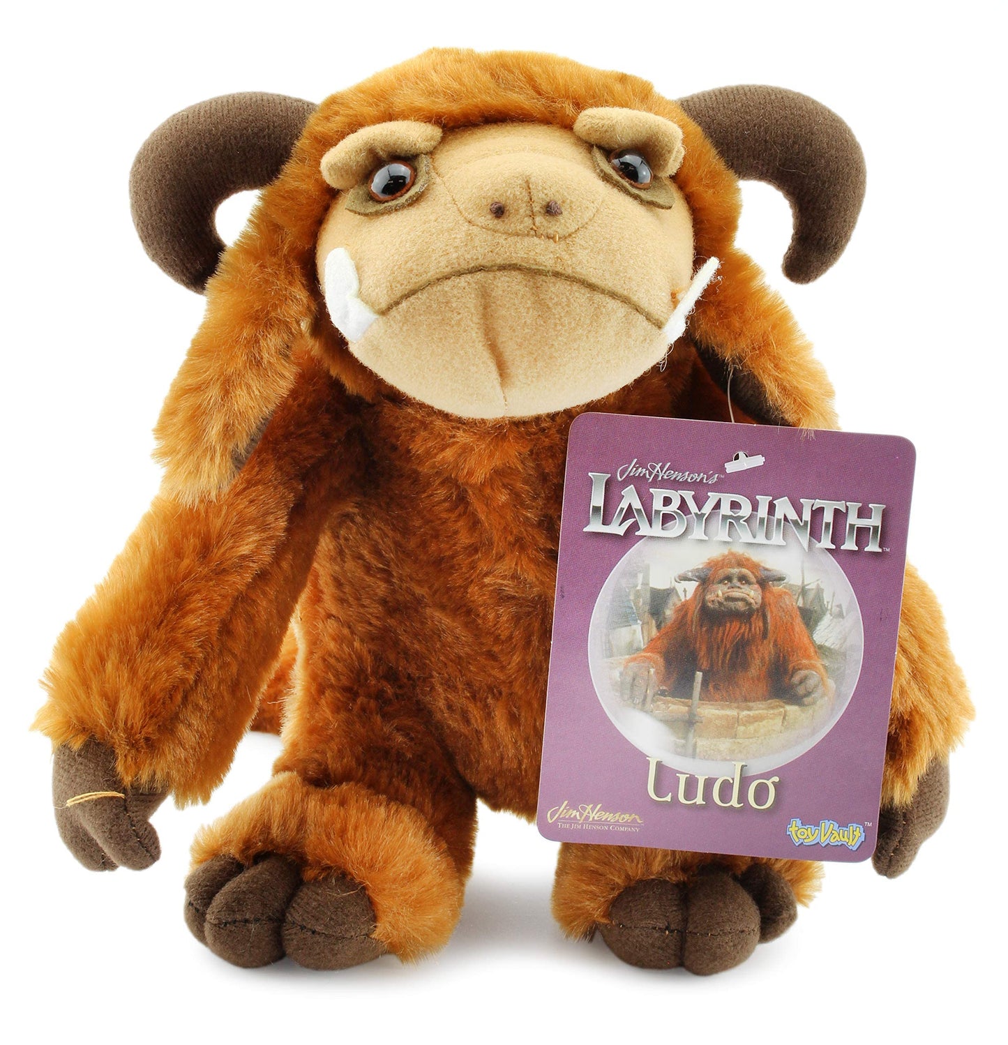 Toy Vault Labyrinth Ludo Plush, Stuffed Figure from Jim Henson's Labyrinth Movie
