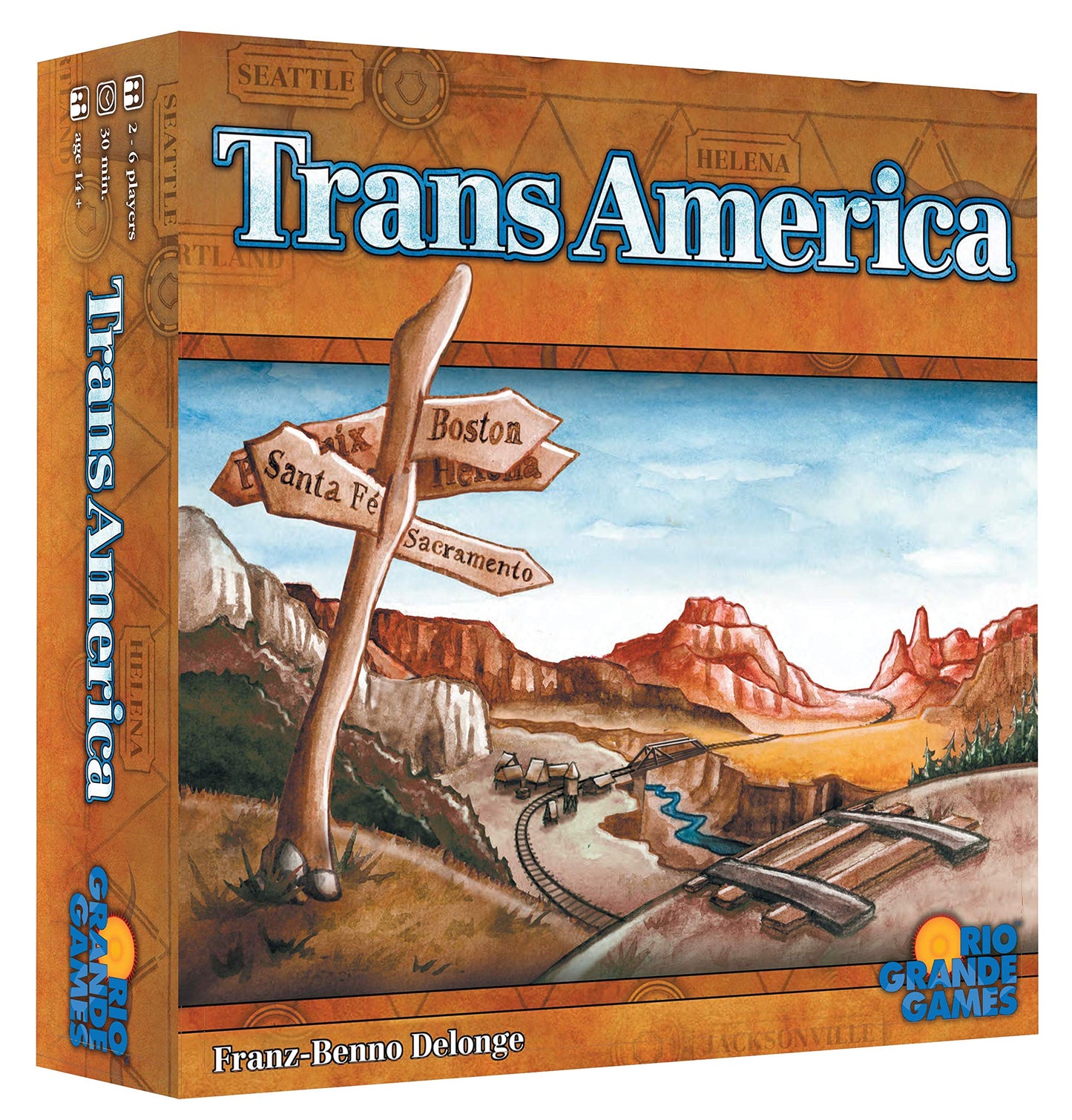 Rio Grande Games Transamerica Game