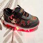 Disney Mickey Mouse Gray Boy's Lighted Athletic Sneaker (Toddler/Little Kid)